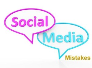 social media mistakes