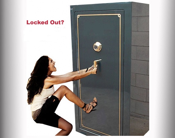 Winchester gun safe locked out