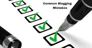 common blogging mistakes