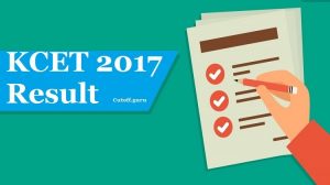 KCET 2017 result