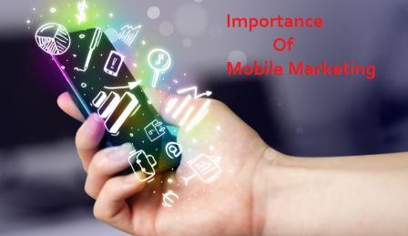 Importance of mobile marketing