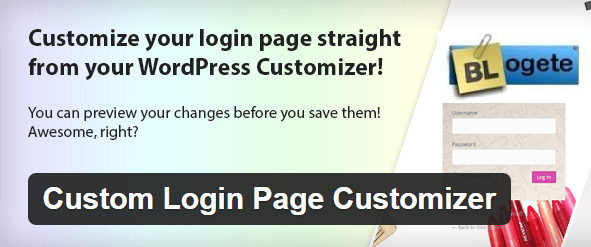 Custom Login Page