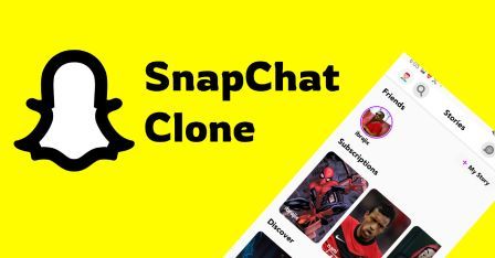 Snapchat clone app